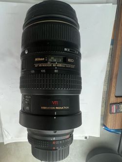 Nikon AF VR-Nikkor 80-400mm f/4.5-5.6D ED Lens
