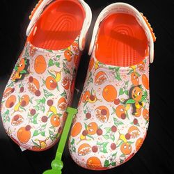 Disney parks orange bird crocs size 5/6