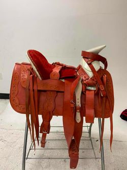 Montura charra de cuero