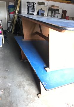 Heavy duty bench tables $30 each I have a total of 10