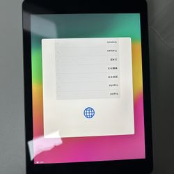 Apple - iPad 6th gen with Wi-Fi - 32GB - Space Gray Model:MR7F2LL/A, bestbuy certified, like new. No scratches, comes as shown 
