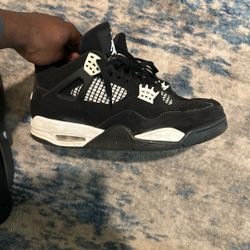 White Thunder Jordan 4s