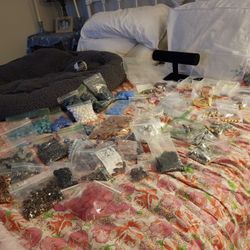 11.5lbs Of Jewelry Making Supplies