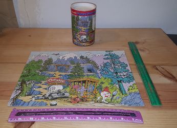100 pc puzzle/ colgate 1980s/ complete