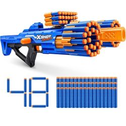 X-Shot Insanity Bezerko by ZURU with 48 Darts, Air Pocket Technology Darts and Dart Storage, Outdoor Toy for Boys and Girls, Teens and Adults

