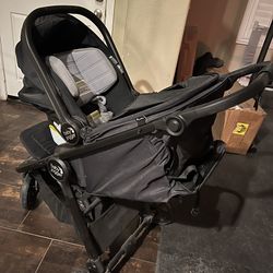 Baby Jogger Stroller, Car Seat, Carry and Base.