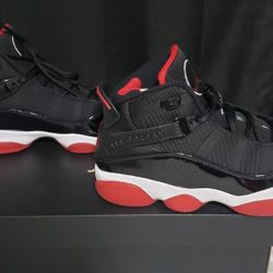 Jordan 6 Rings Bred Size 9.5 Lightly Used