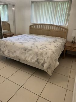 King Size With Mattress $140