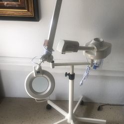 Mag Lamp And Facial Steamer Combo