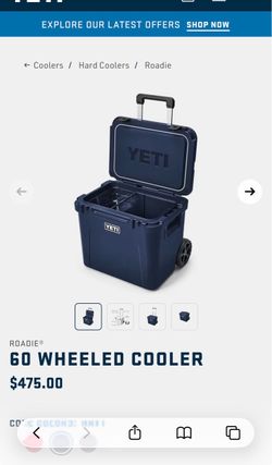 Yeti roadie 60 wheeled