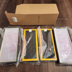 air purifier filter - Homedics
yellow size: 4.25x9.75x0.6D"
white size: 4.5x10.5x1.25D"
unused
all for $10