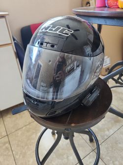 Medium Black HJC Helmet