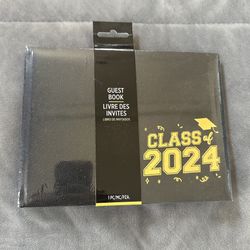 New 2024 Graduation Guest Book