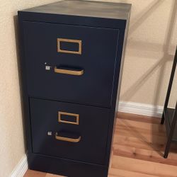 Two Drawer File Cabinet