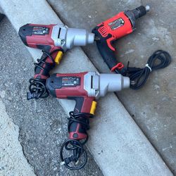 X 2 IMPACT WRENCH /  X1 HAMMER DRILL