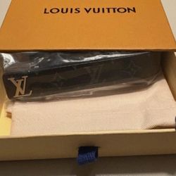 Brown Lv Slim Bracelet 