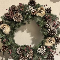 Handmade Holiday Wreath 