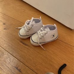 Baby White Converse 