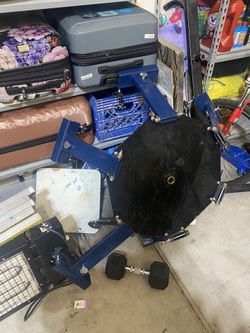 6 Color/2 Station Press