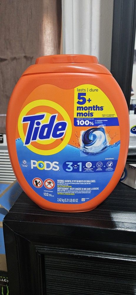 Tide Pods 3-in-1 (102 Count) | New | Brooklyn