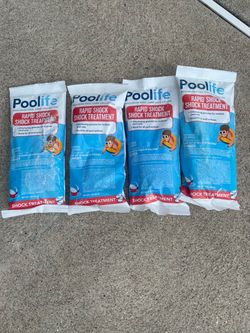 Swimming pool shock