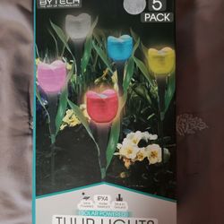 New Solar Flower Lights 
