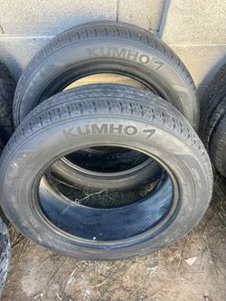 Kumho 225/60/R17 – Matching Set of 2 $45 EACH | Made in Korea 🇰🇷