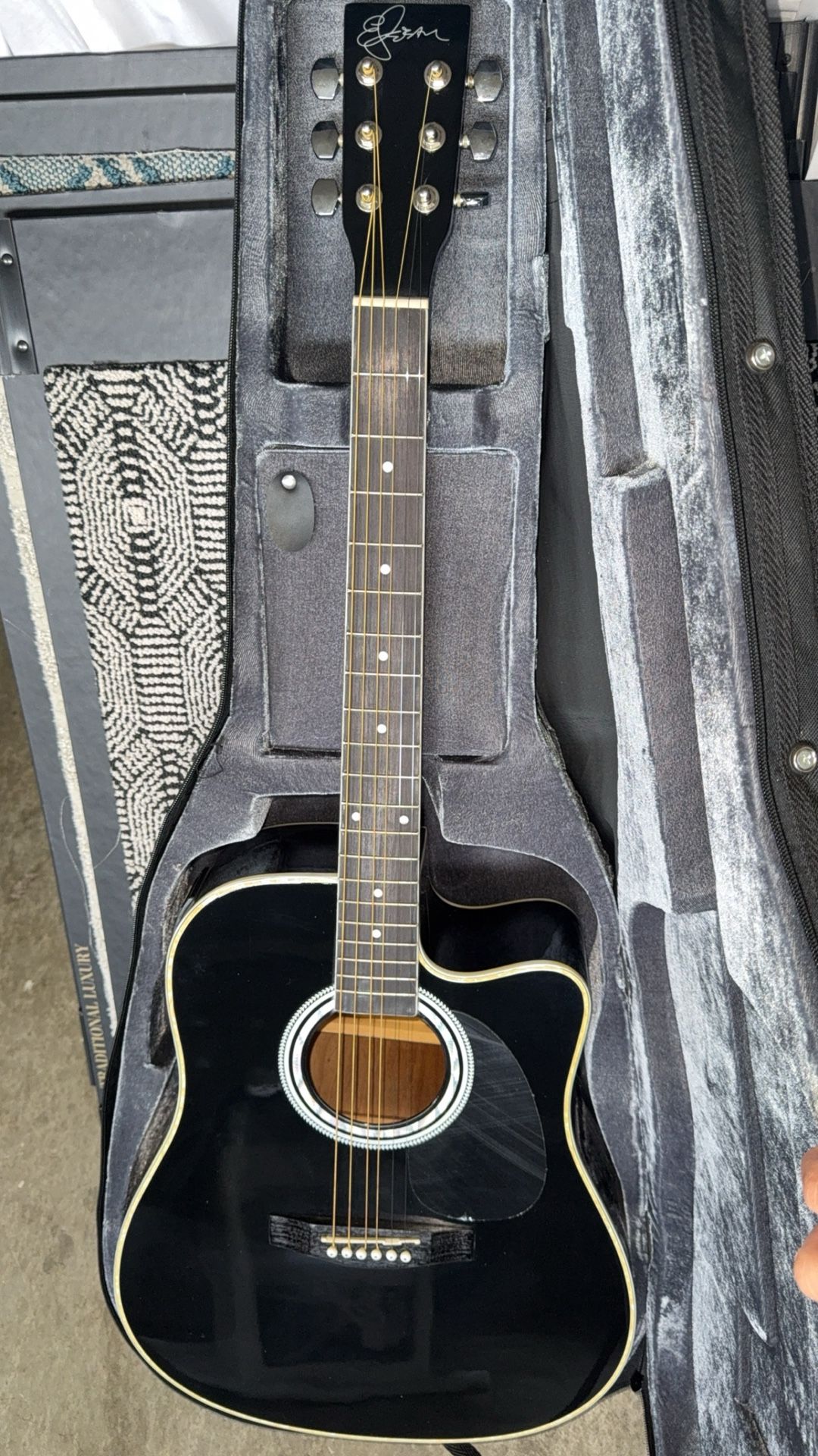 Electric Acoustic Guitar 