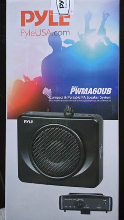NEW PYLE PORTABLE PA SYSTEM