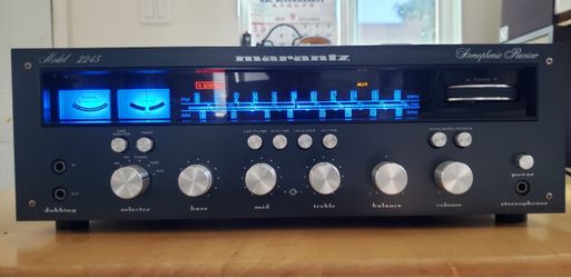 marantz stereophonic receiver black face model 2245
