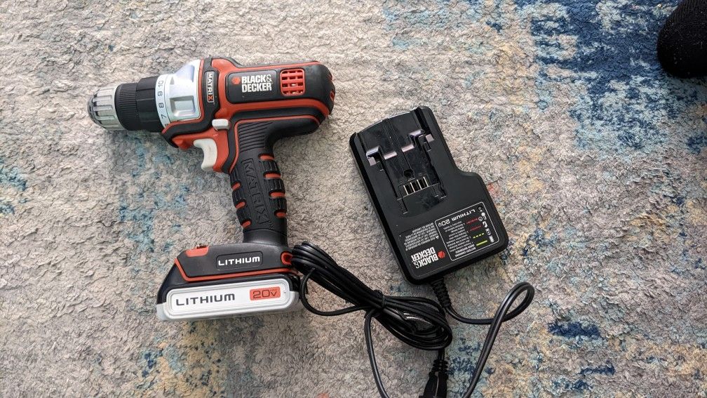 B&D Cordless Drill
