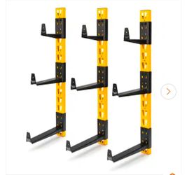 DEWALT
12 in. x 36 in. Steel Cantilever Storage Rack System in Black/Yellow (3-Pack)