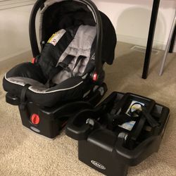 Graco car seat with two base 