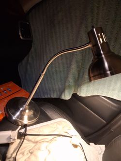 I have a stainless steel bendable neck lamp