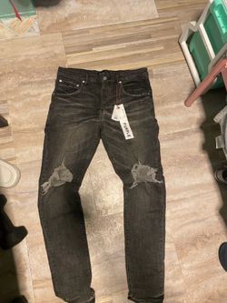 Purple brand jeans size 33 dark grey