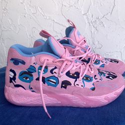 Size 10.5 M • PUMA Mens Mb.03 Super Basketball Sneakers Shoes - Pink