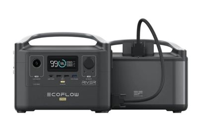 Ecoflow 720w Power Station With Extra Battery 1440w Capacity Power Station Combo
