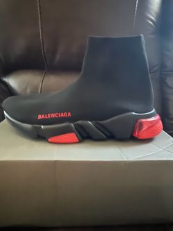 Balenciaga Speed Shoes Red