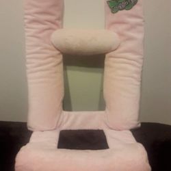 LIKE NEW soft pink infant car seat positioner $10 FIRM