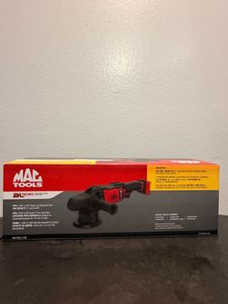 New Mac Tools 20V Max Variable Speed Random Orbit Polisher 5in