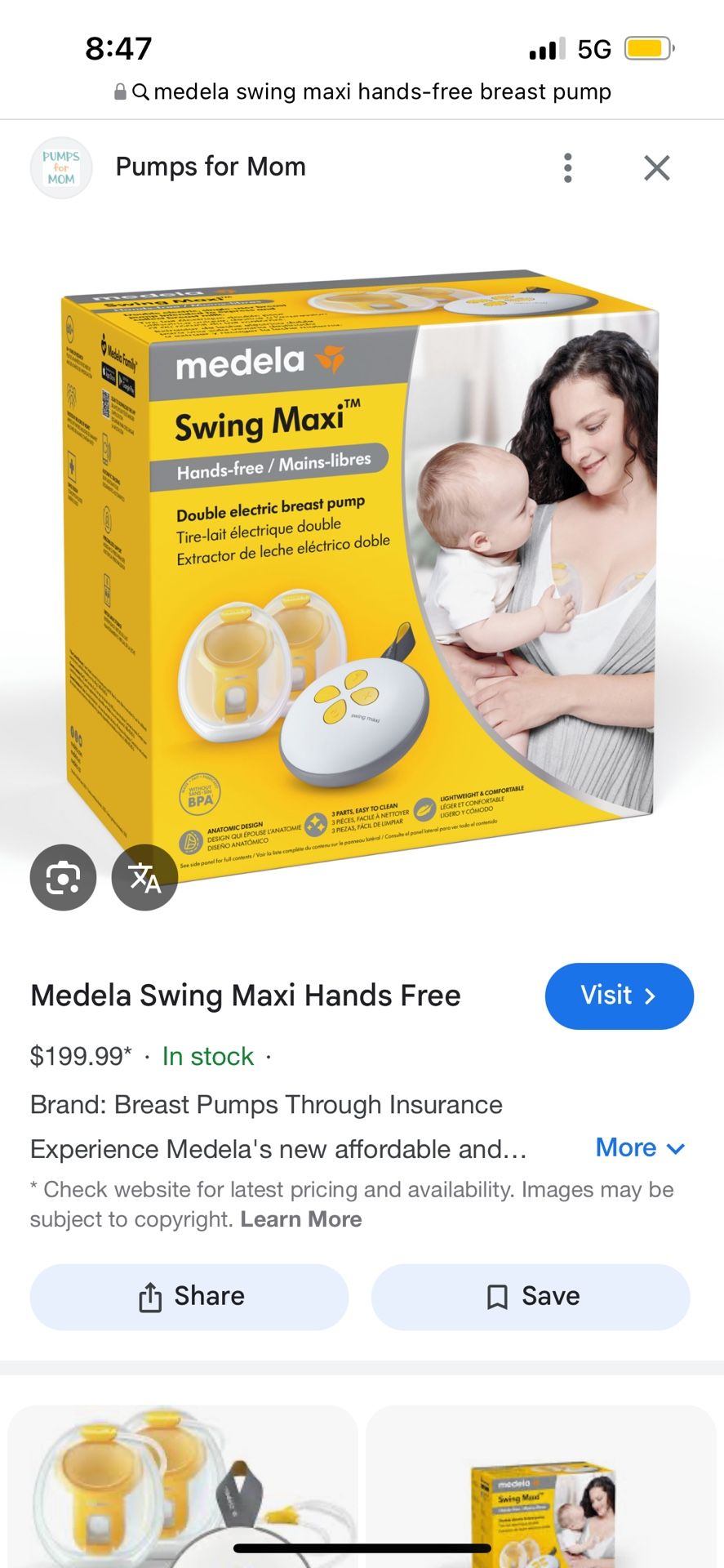 Medela Pump