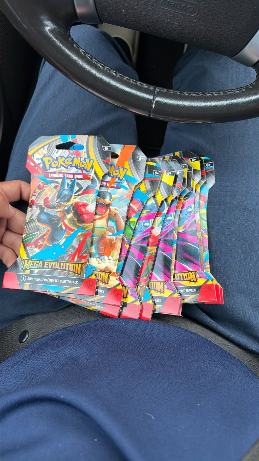 Pokemon Mega Evolution Sleeved Booster Packs