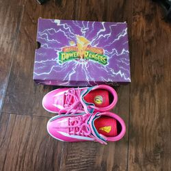 Pink Ranger Reebok Kids Shoes