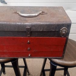 Tool Box In Used Condition Can Be Locked 