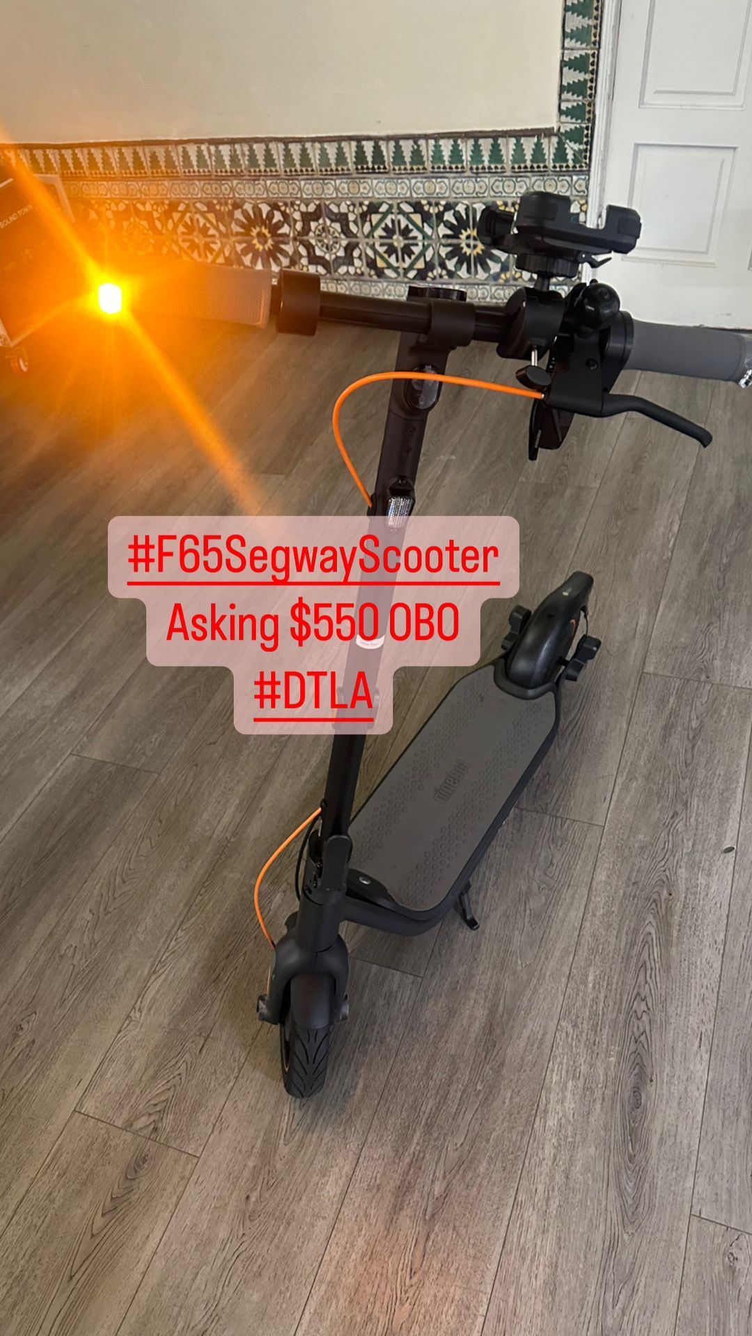 F65 Segway Nine-Bot Scooter