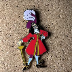 Disneyland Paris Captain Hook Cast Refresh Peter Pan Pin (C4)