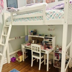 Twin Loft bed Frame  