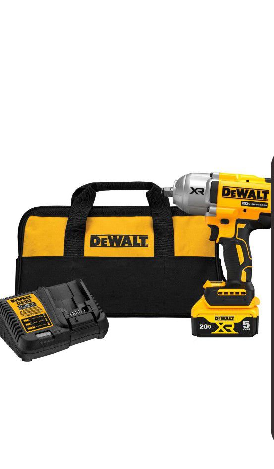DeWalt Brushless 1/2 In Dr 700ft./Lb High Torque Impact Wrench 