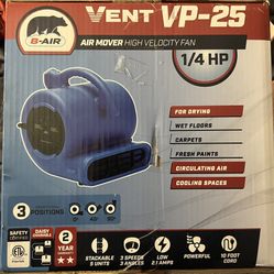 B-Air Vent  VP-25 High Velocity Fan 