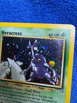 Heracross wotc holo ! Amazing holo
